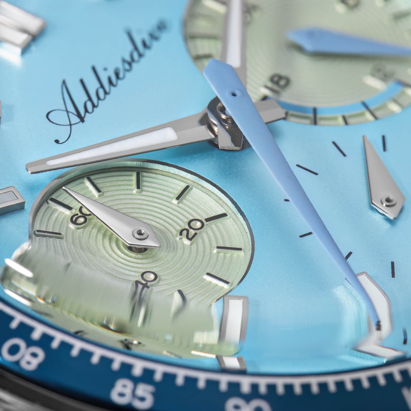 ★Holiday Sale★ADDIESDIVE 37mm VK63 Racing Chronograph Quartz Watch AD2539