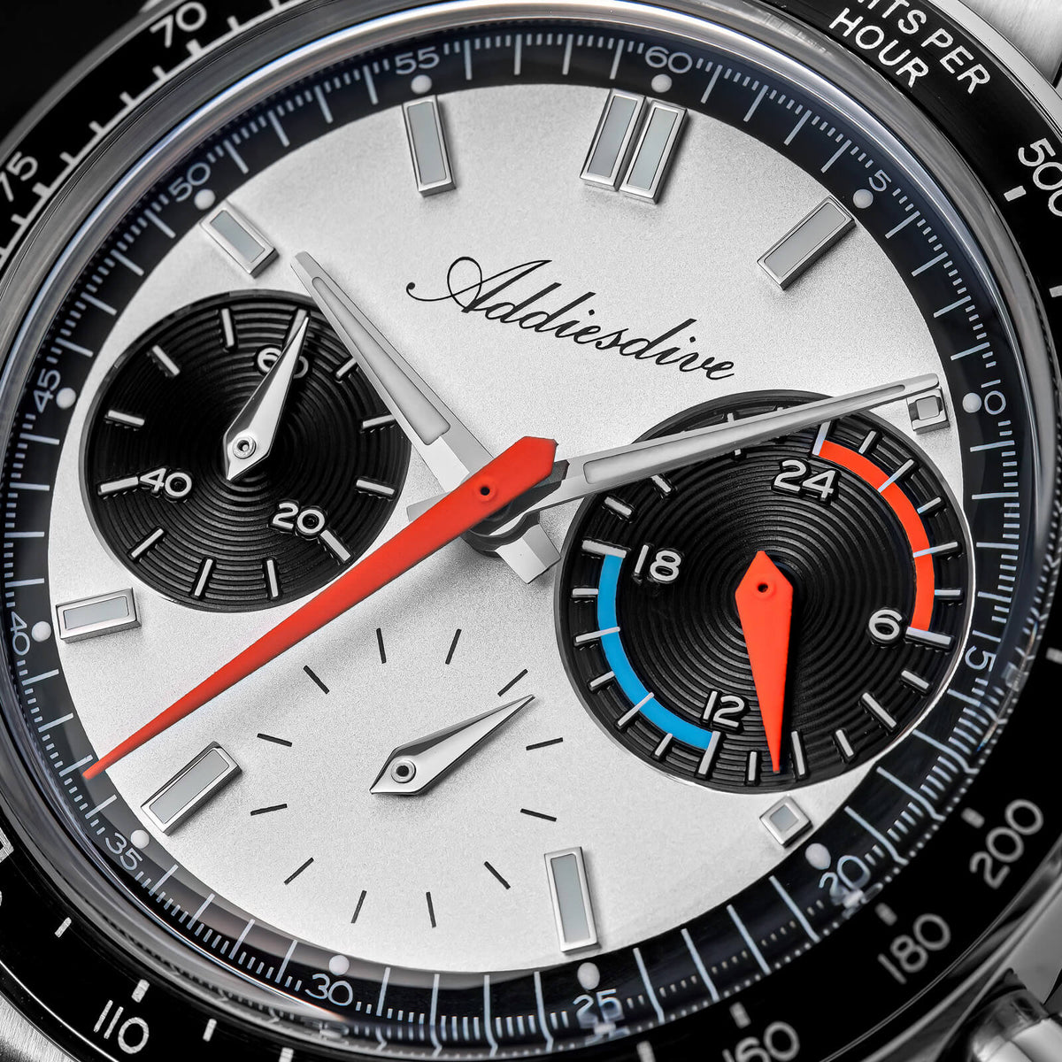 ★Holiday Sale★ADDIESDIVE 37mm VK63 Racing Chronograph Quartz Watch AD2539