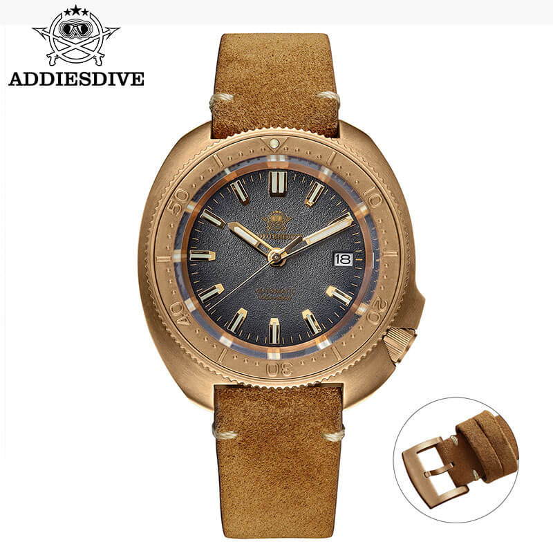 Addiesdive Bronze Captain Willard Automatic Watch AD2097