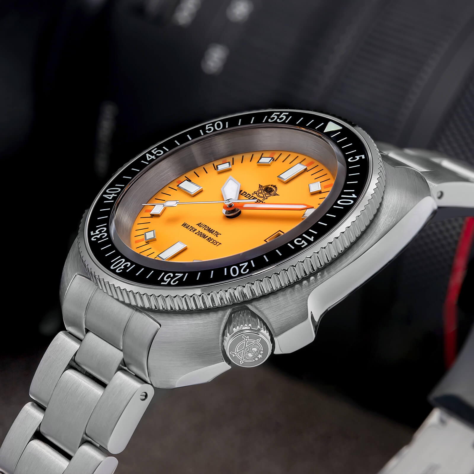 ★Flash Sale★ADDIESDIVE Retro Captain Willard Dive Watch AD2081