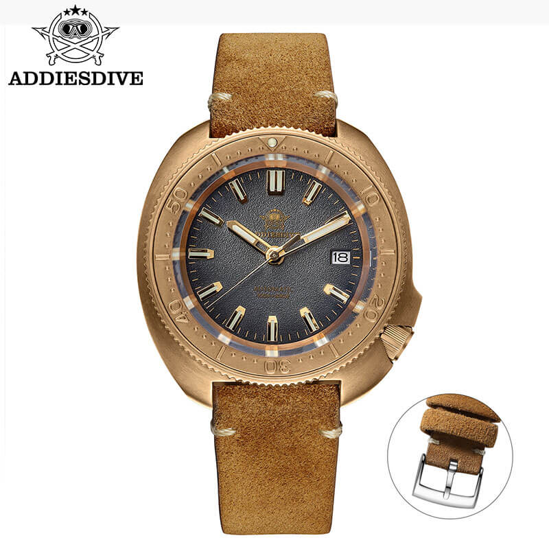 Addiesdive Bronze Captain Willard Automatic Watch AD2097