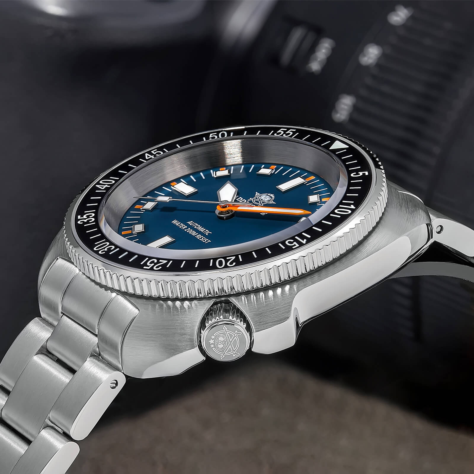 ★Flash Sale★ADDIESDIVE Retro Captain Willard Dive Watch AD2081