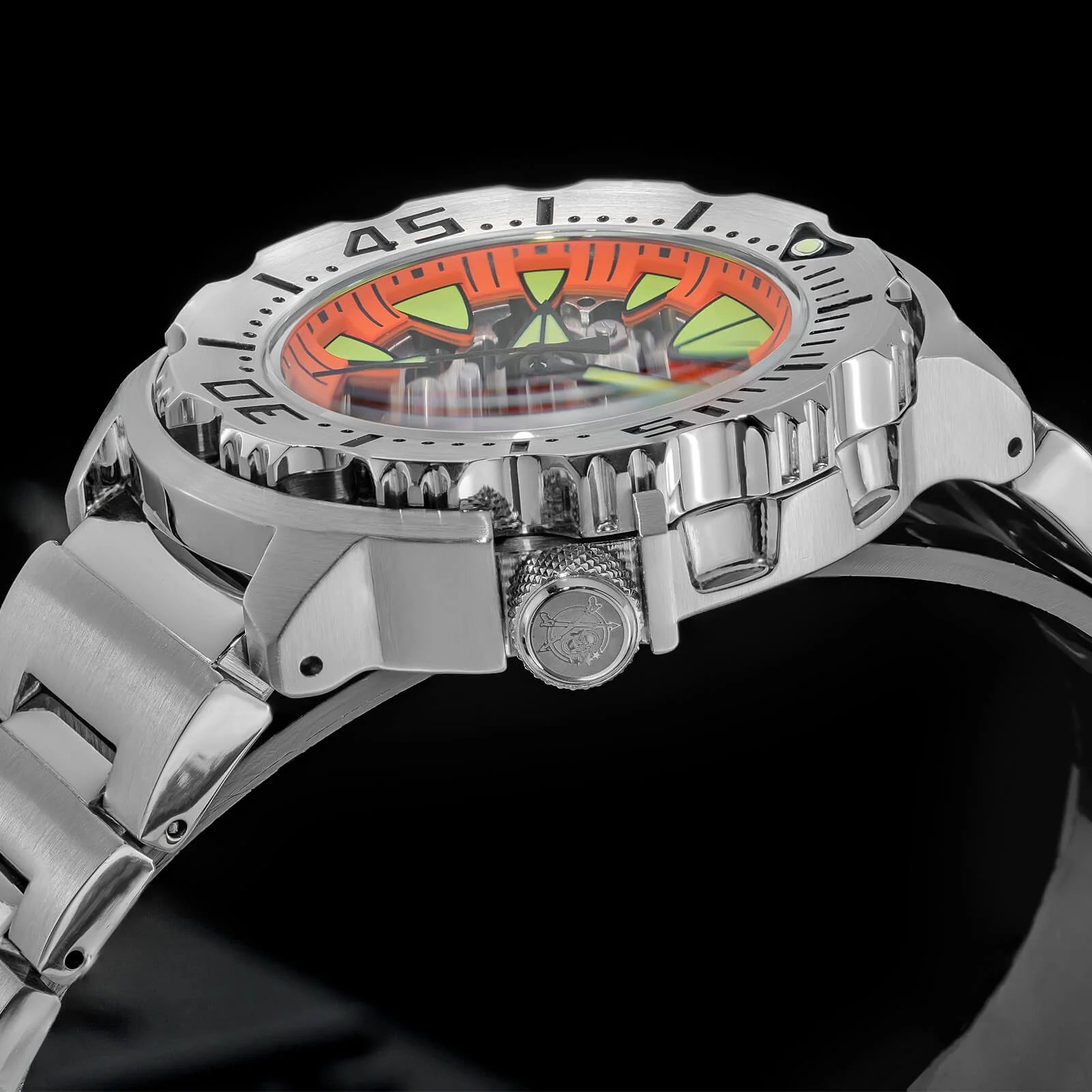 ADDIESDIVE OceanMonster Dive Watch AD2103-skeleton