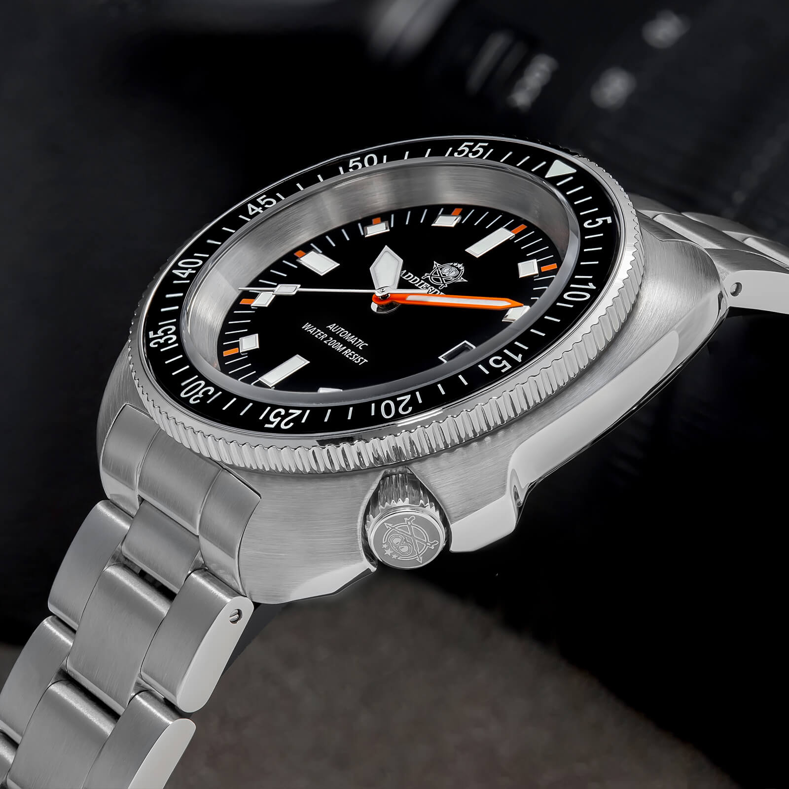 ★Flash Sale★ADDIESDIVE Retro Captain Willard Dive Watch AD2081