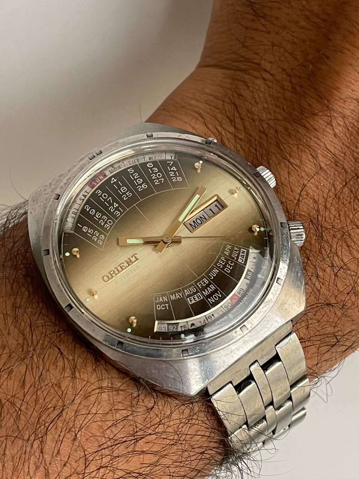 Orient , Multi year Calendar   (1984)