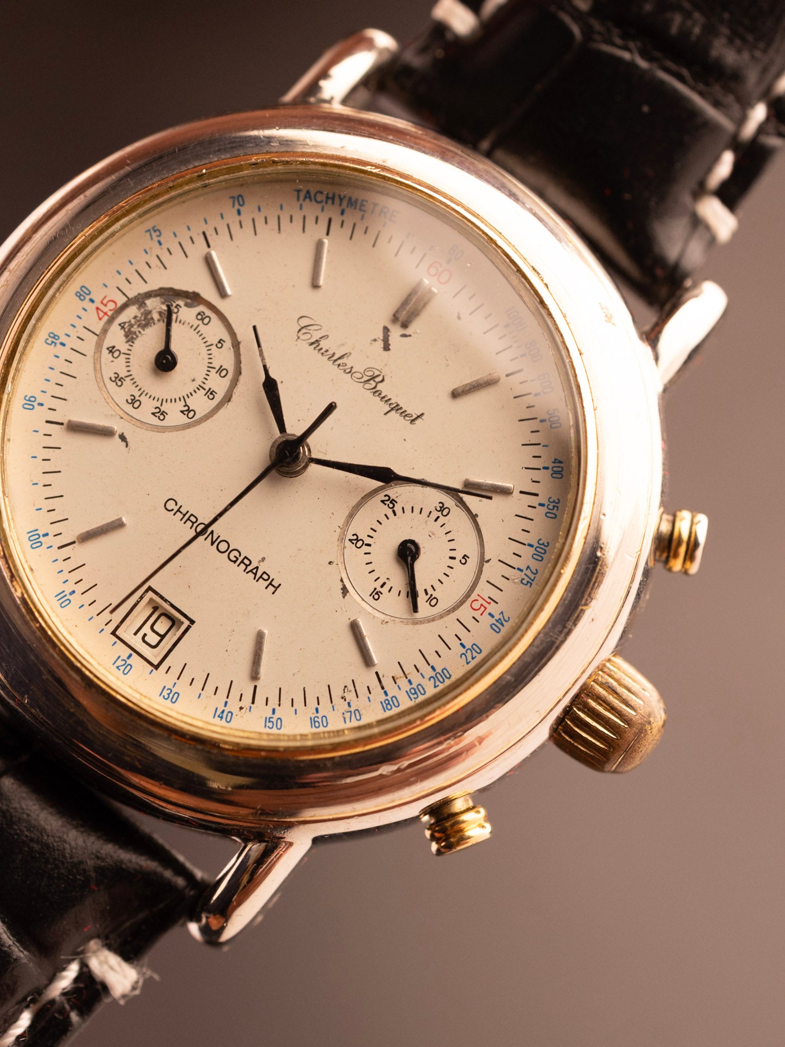 Charles Bouquet Chronograph (Ref. Unknown) (38mm; Manual)