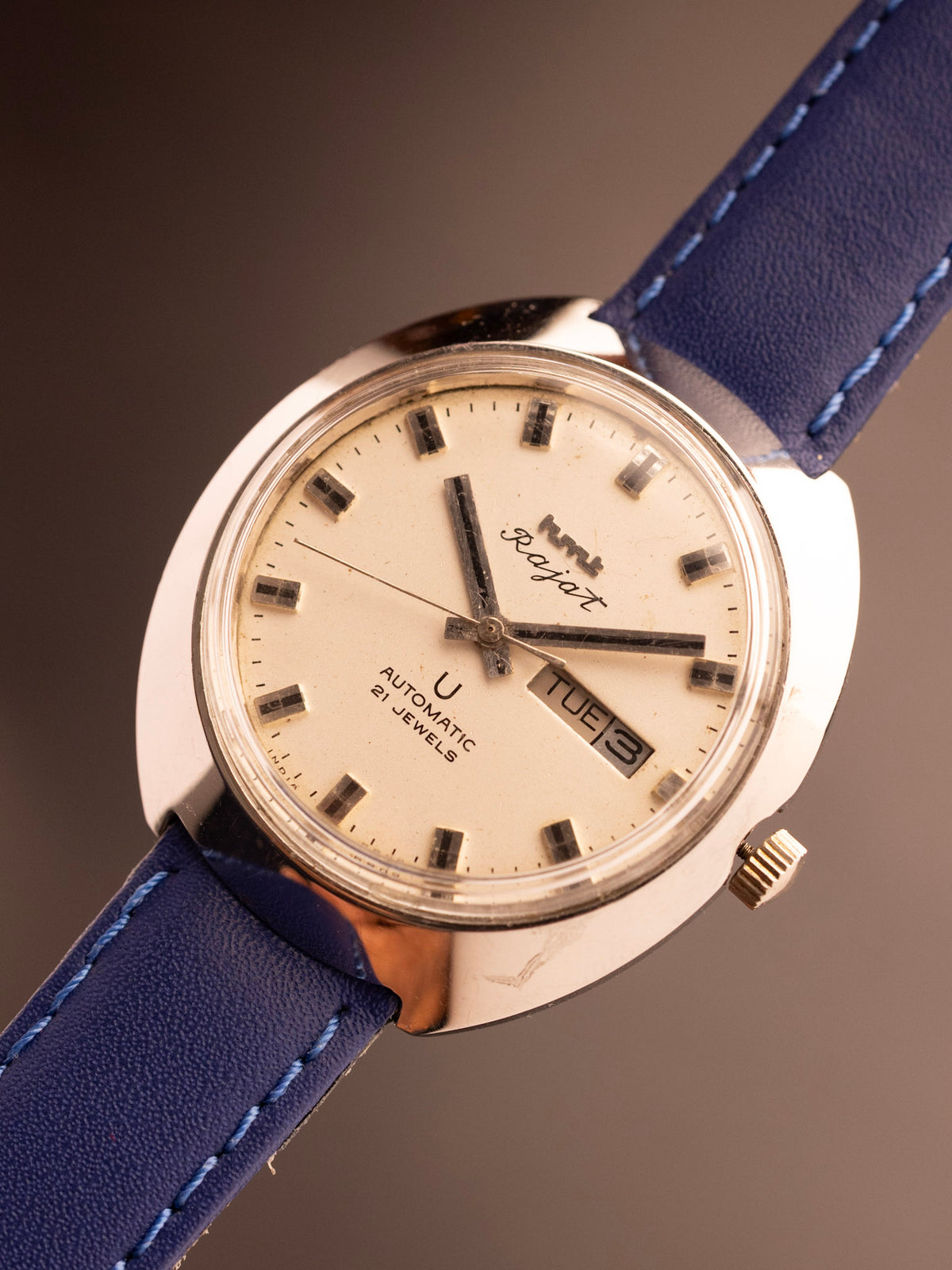 HMT Rajat (Ref. 650192) (37mm; Manual) – The Revolver Club