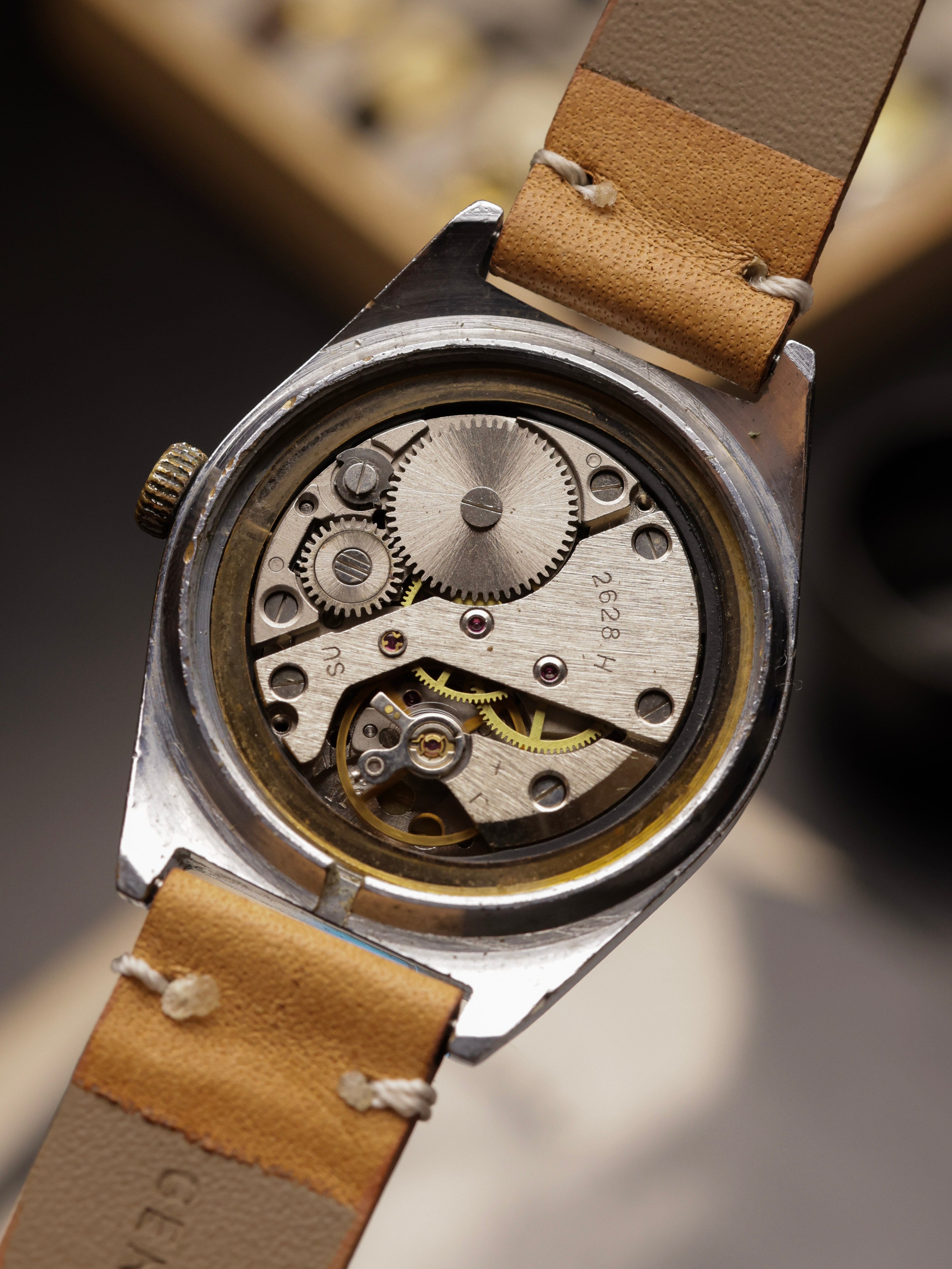 Raketa (Ref. 2628 H) 18 Jewels [USSR; Rare 1970s] [Manual]