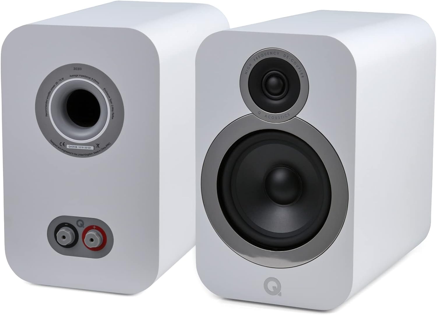 Q Acoustics 3030i Bookshelf Speaker [Amp Needed]