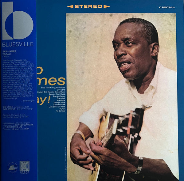 Skip James – Skip James Today! (Quick Ship)