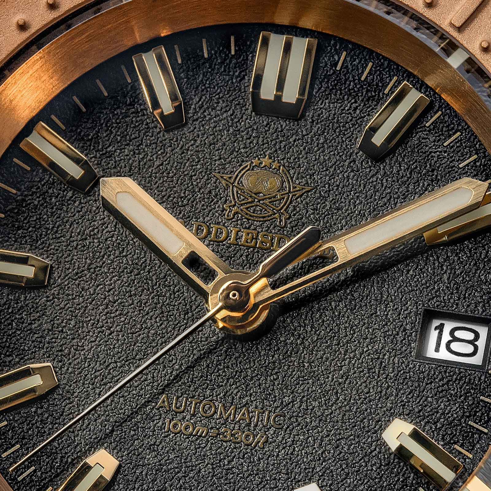 Addiesdive Bronze Captain Willard Automatic Watch AD2097