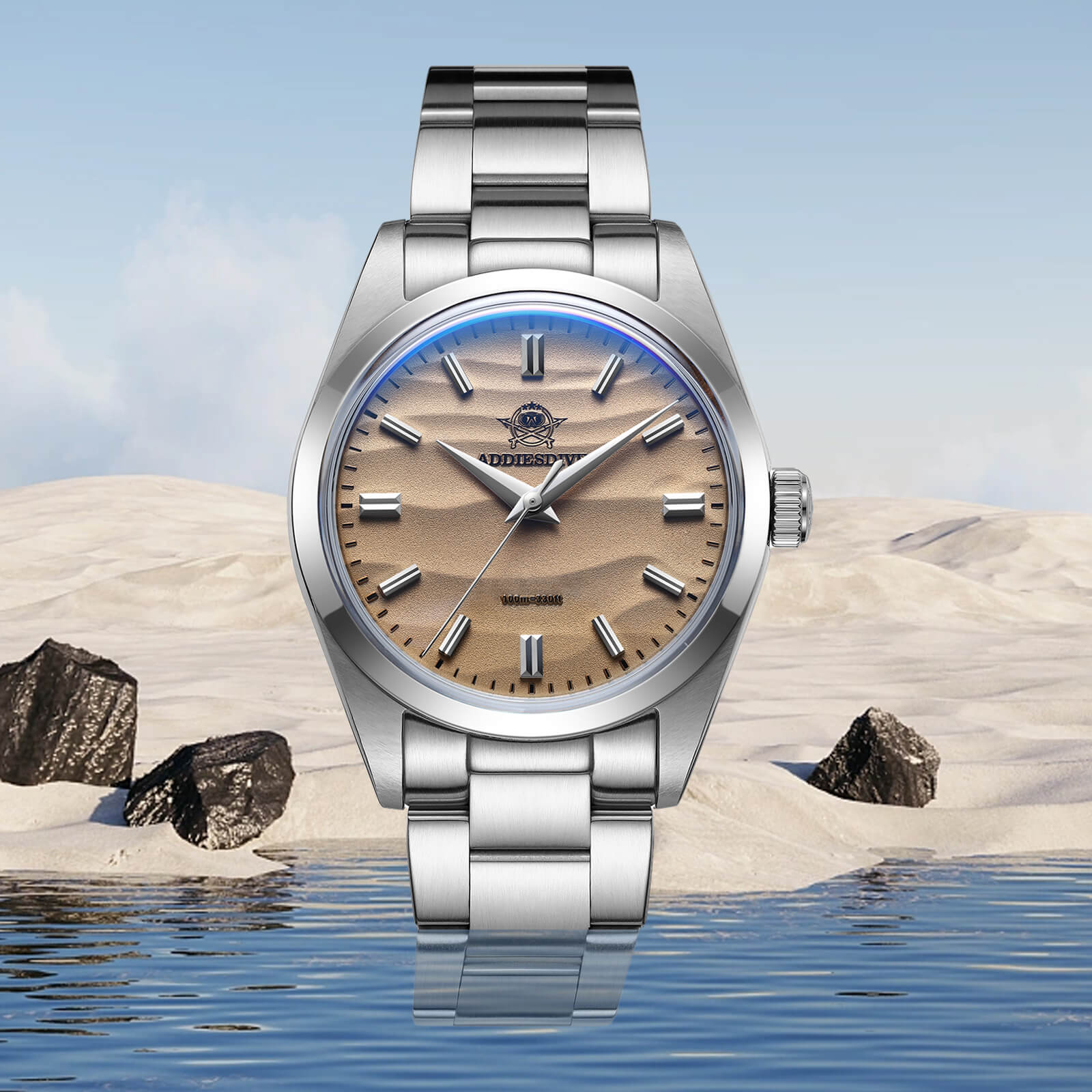 ADDIESDIVE 36mm Quartz Watch VH31 Movement （AD2030