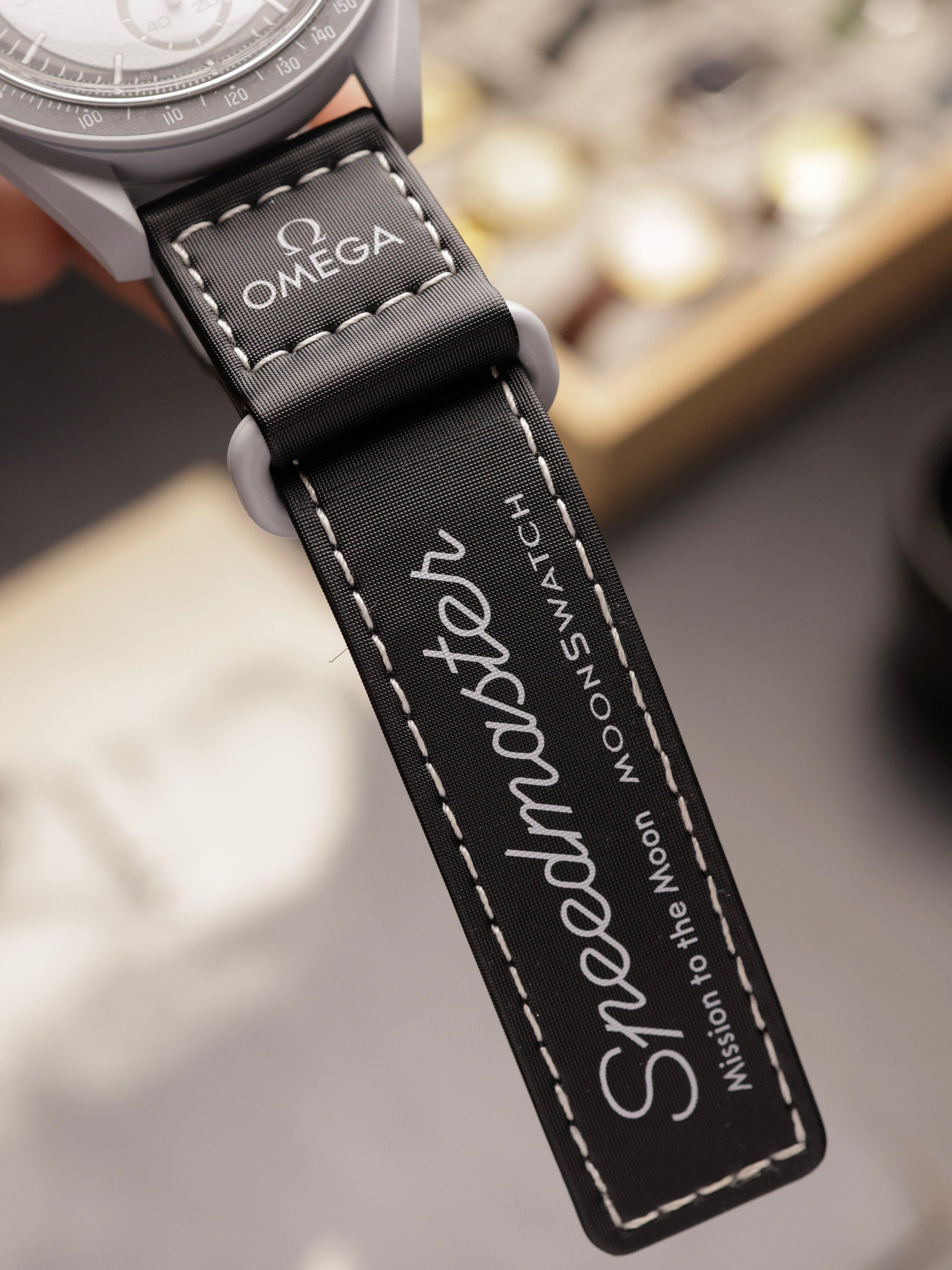 Omega × Swatch Bioceramic Moonswatch — Mission to Earthphase