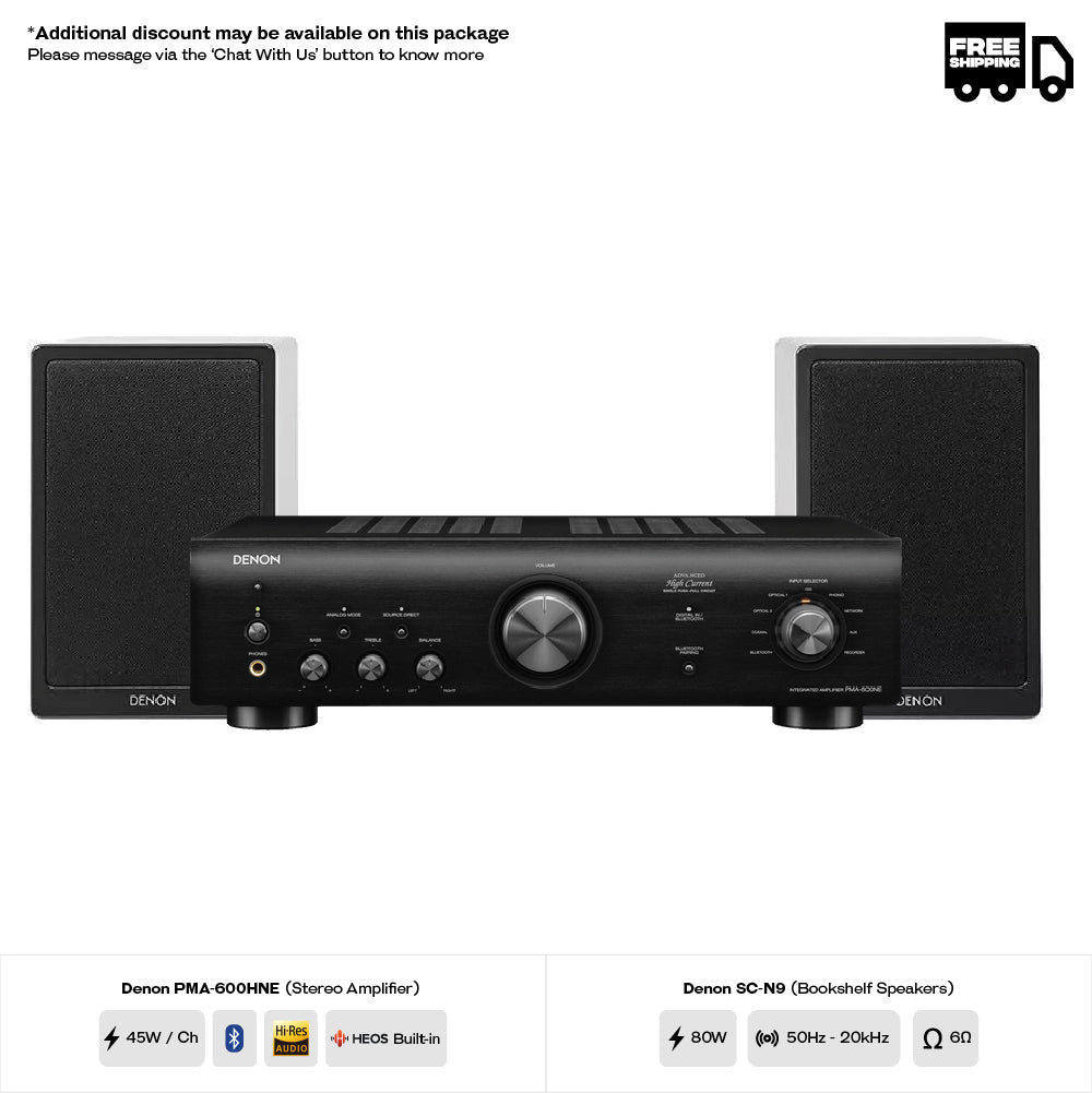 Denon SC-N9 + Denon PMA600NE