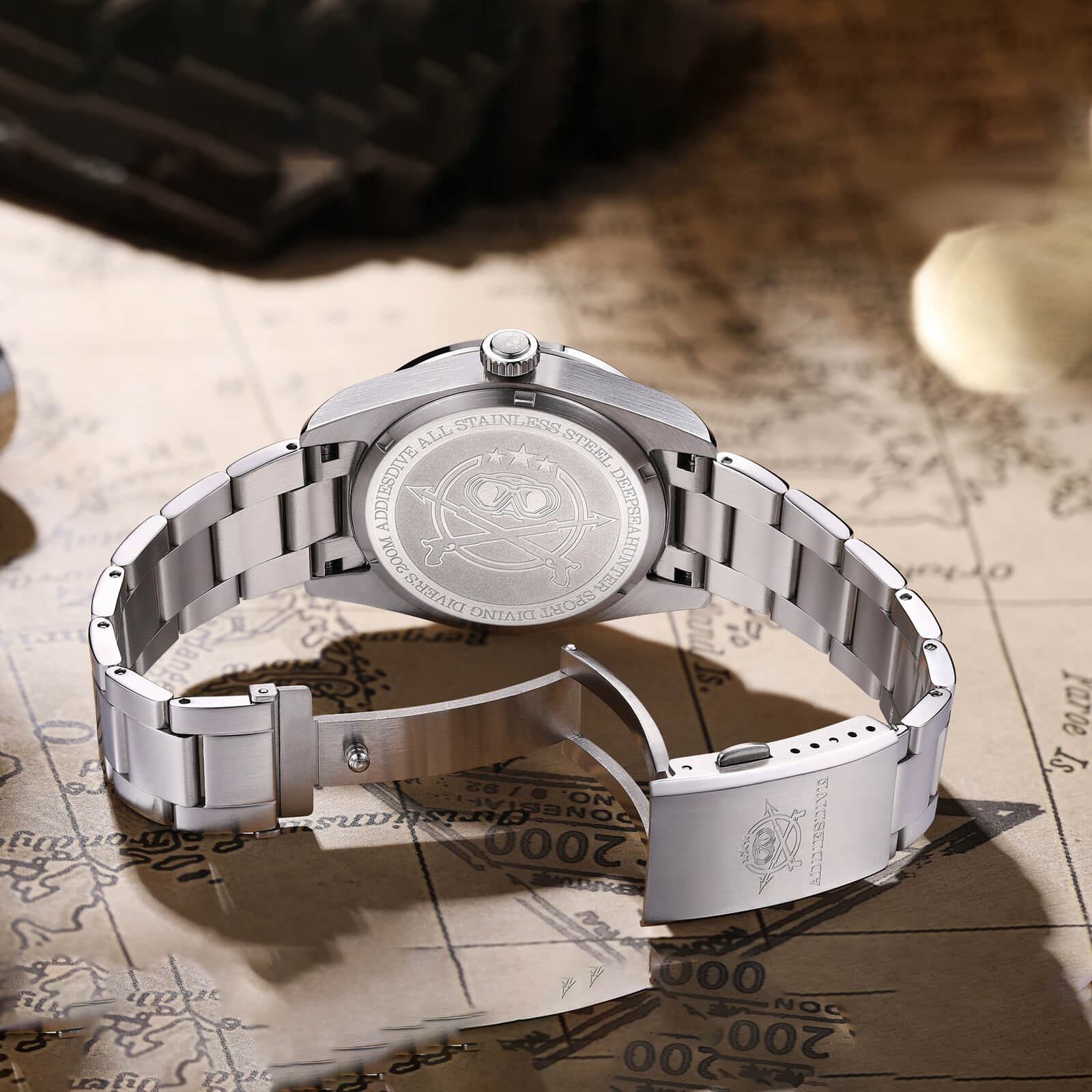 ★Holiday Sale★ADDIESDIVE 39mm BB GMT Quartz Watch RONDA515 Movement（AD2035/AD2036）