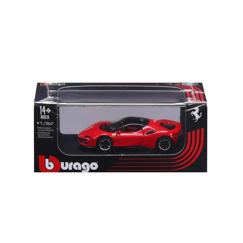 Official Bburago Scale 1 : 64 Diecast Scale Model - Ferrari SF90 Stradale
