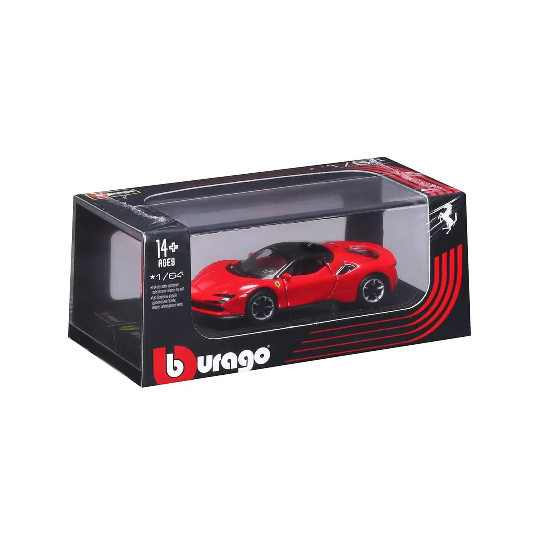 Official Bburago Scale 1 : 64 Diecast Scale Model - Ferrari SF90 Stradale