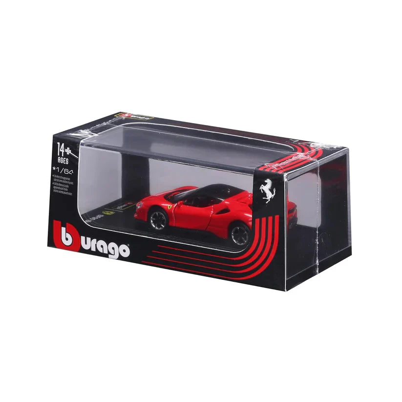 Official Bburago Scale 1 : 64 Diecast Scale Model - Ferrari SF90 Stradale
