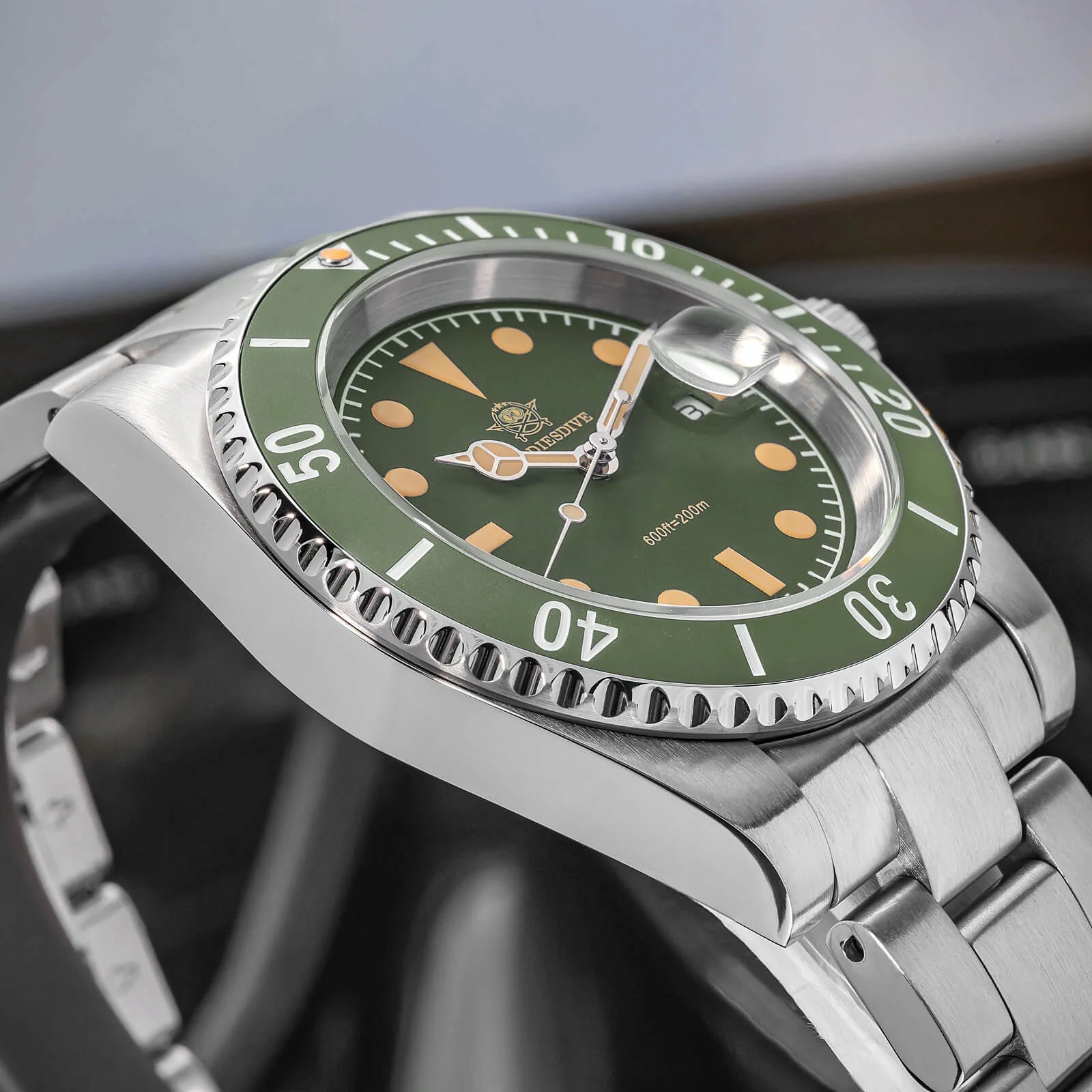 ADDIESDIVE 41mm Retro Sub Quartz Watch AD2054