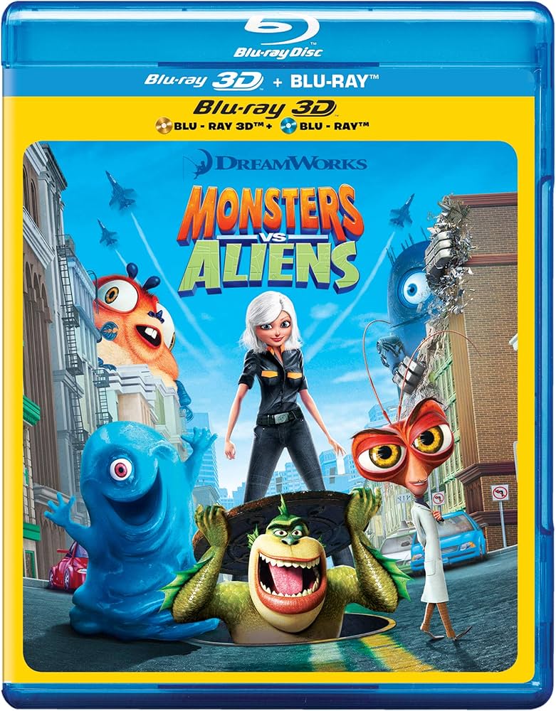 Monsters vs. Aliens (3D) [Blu-ray]