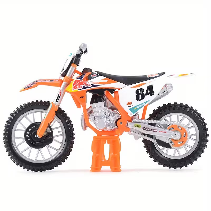 Bburago - 1 : 18 Diecast Scale Model -  Official Licensed Product - KTM 450 SX-F Factory Edition 2018