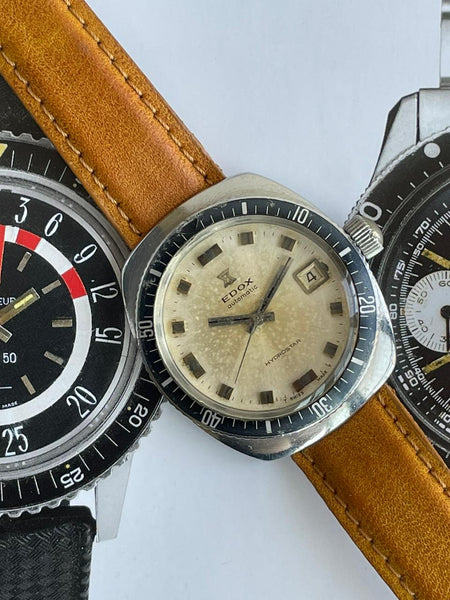 Buy Vintage Watch Edox Hydrostar Skin Diver (1966) The