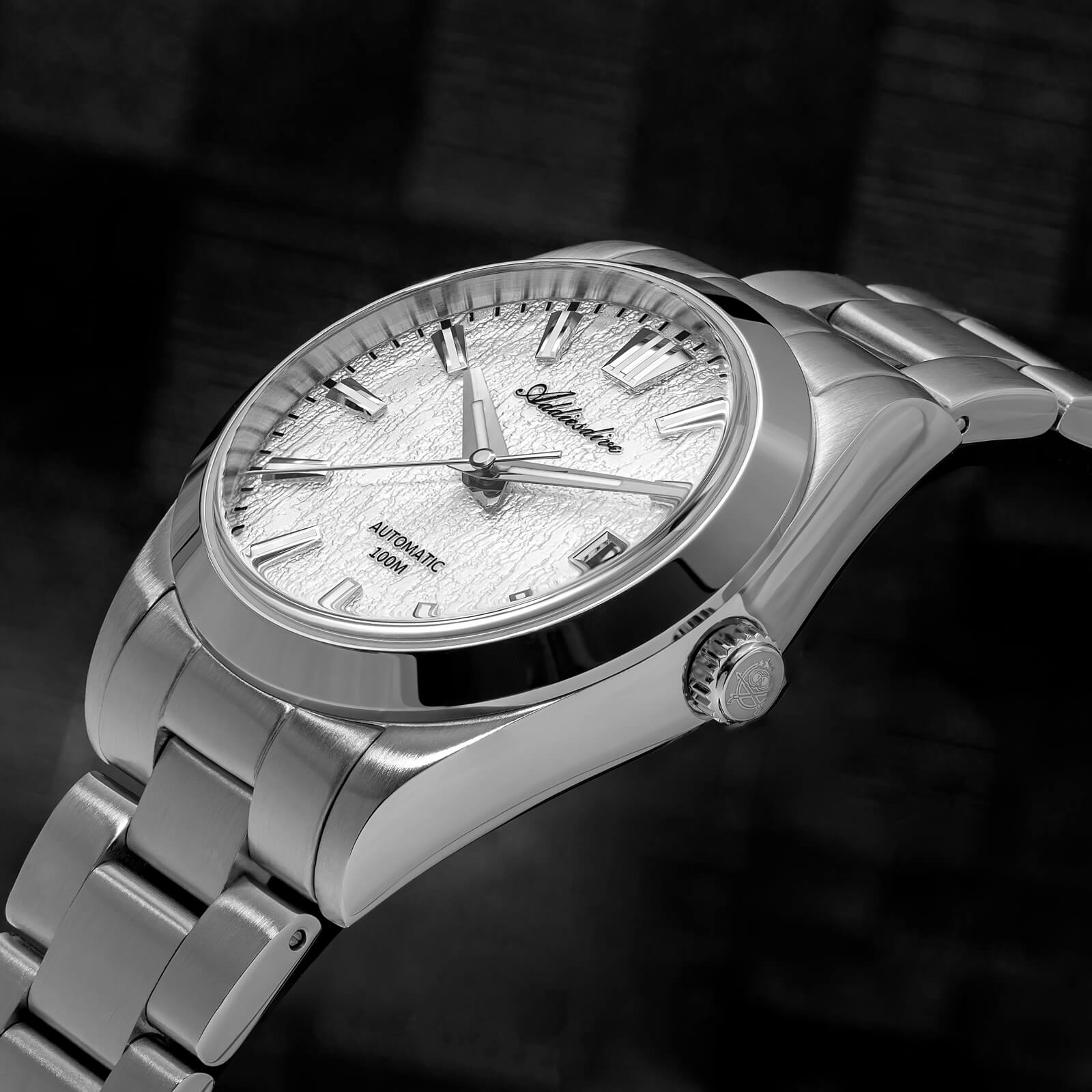 ★Holiday Sale★ADDIESDIVE 39mm 3D Bark Texture Dial NH35 Automatic Watch AD2075