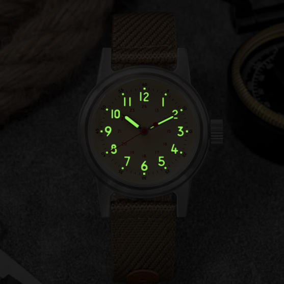 ADDIESDIVE 36mm Vintage Mechanical Watch AD2076