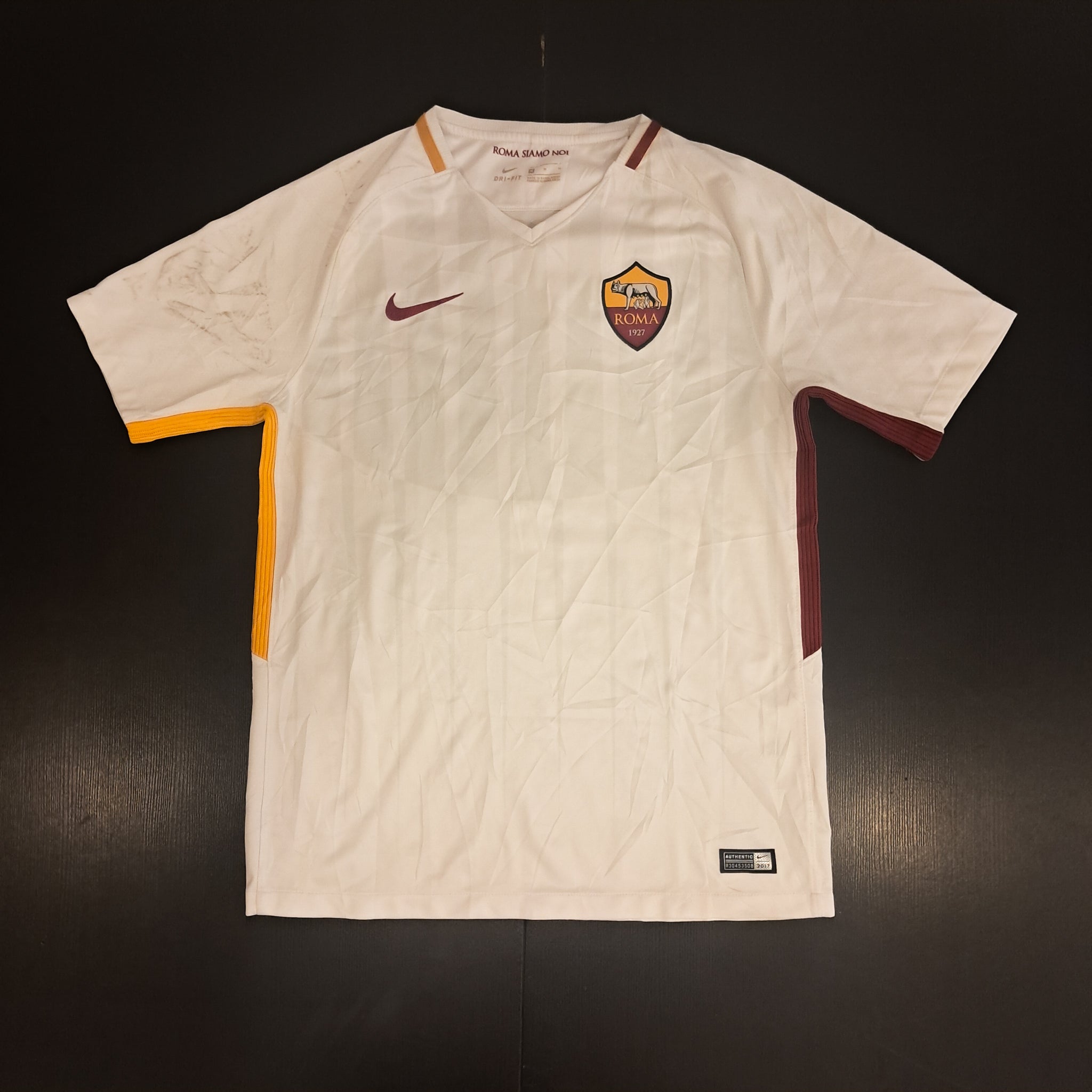 2017-18 AS Roma Away Jersey - M