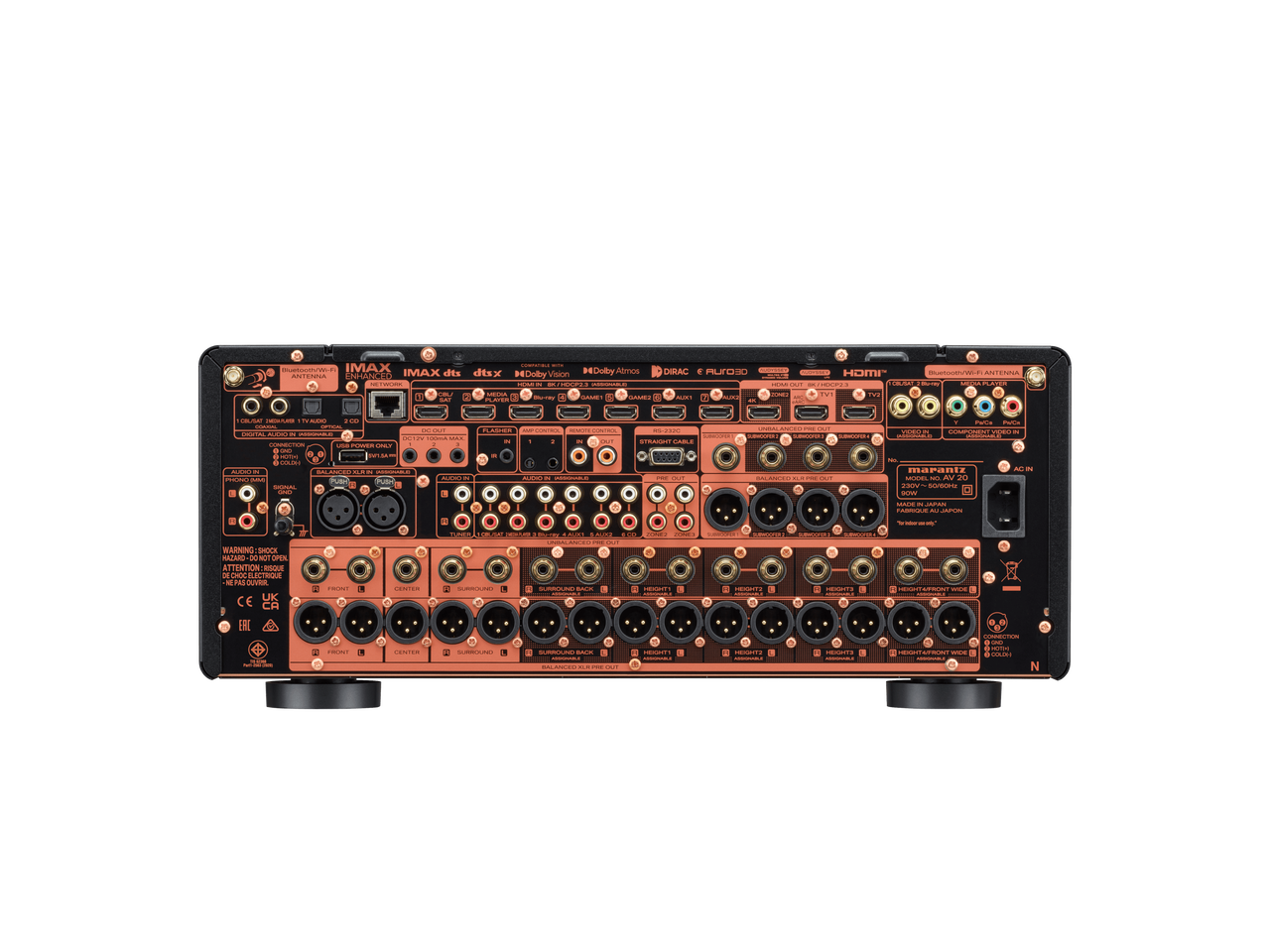 Marantz AV 20 – Reference 13.4-Channel Balanced AV Preamplifier