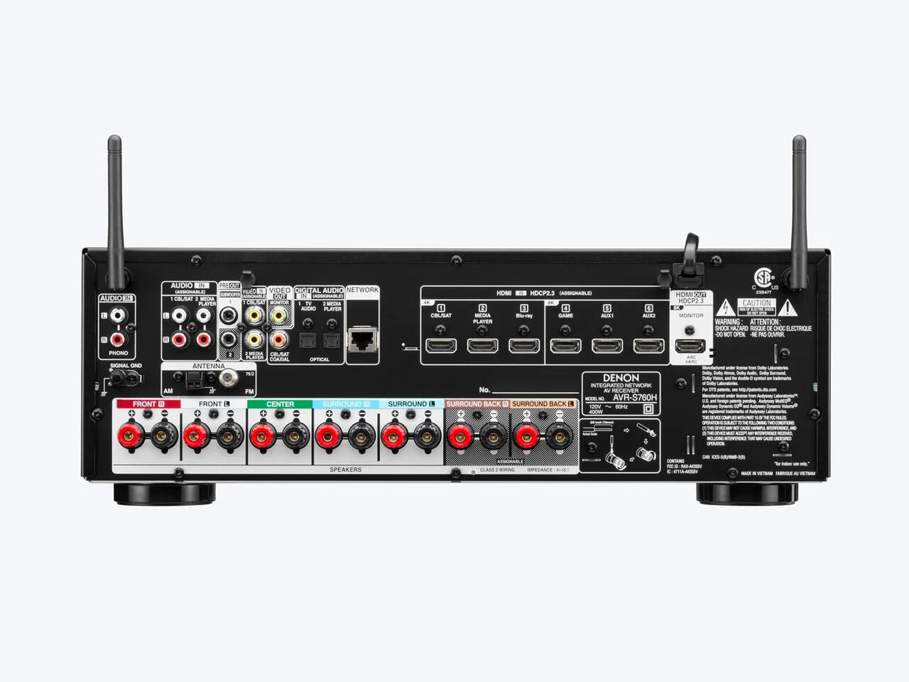 Denon AVR-S760H AV Receiver