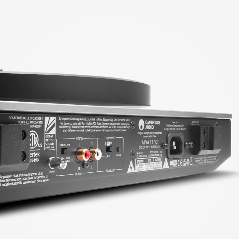 Cambridge Audio Alva TT V2 Direct Drive Turntable with Bluetooth aptX
