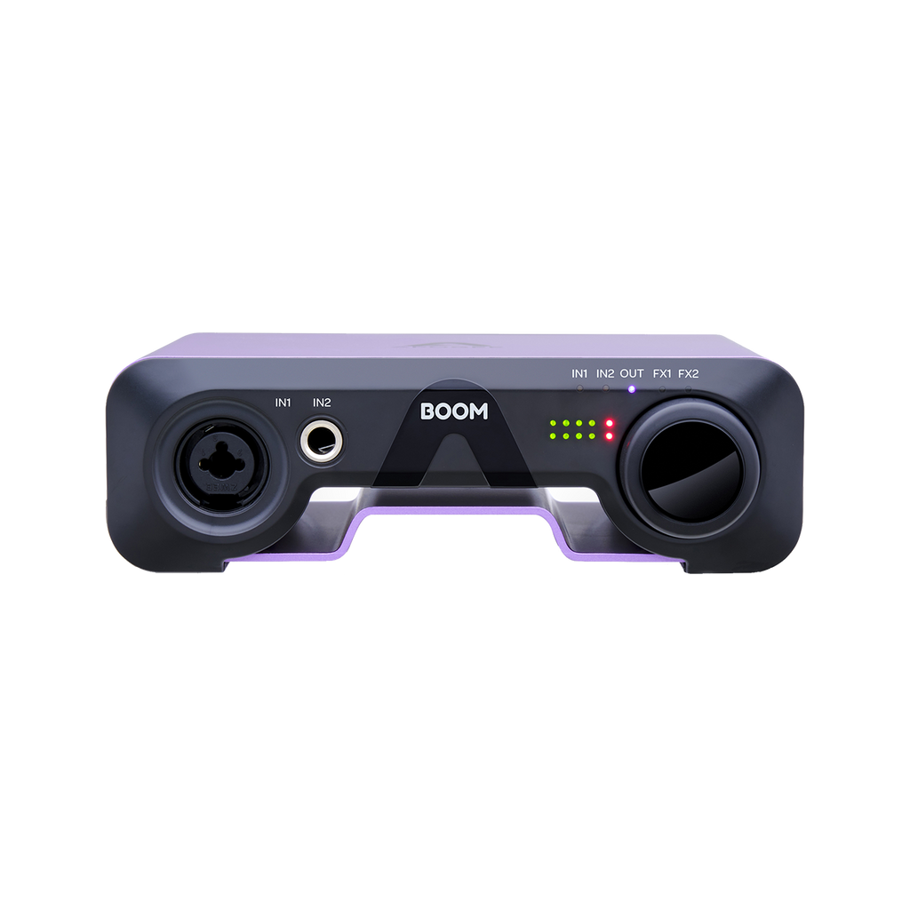 Apogee Boom Audio Interface - Front View
