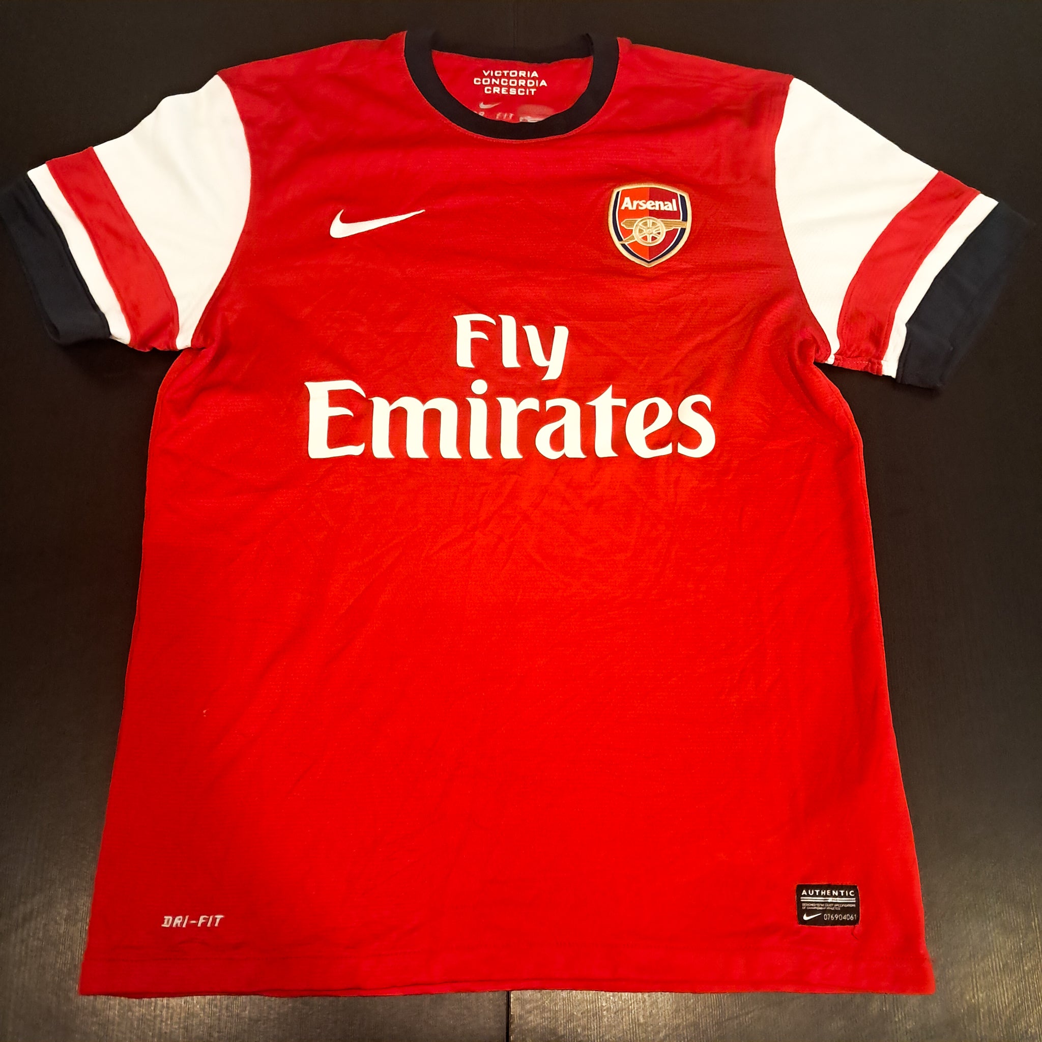 2012-13 Arsenal Home Jersey - M