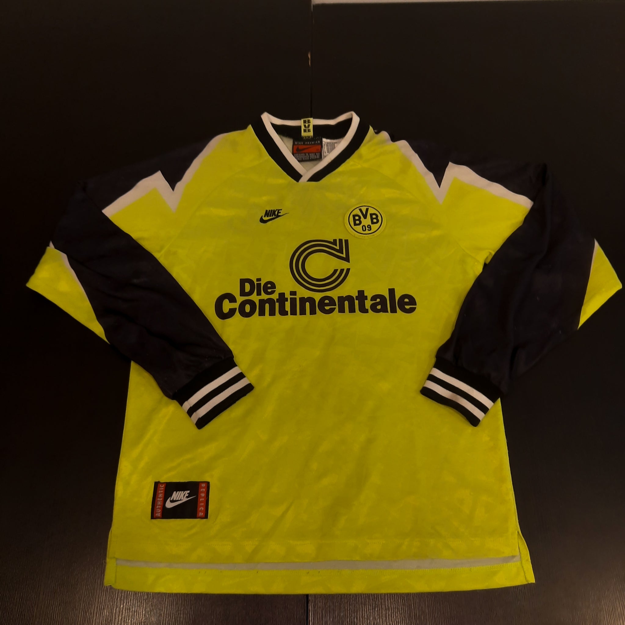 1995-96 Borussia Dortmund Home Jersey - XL
