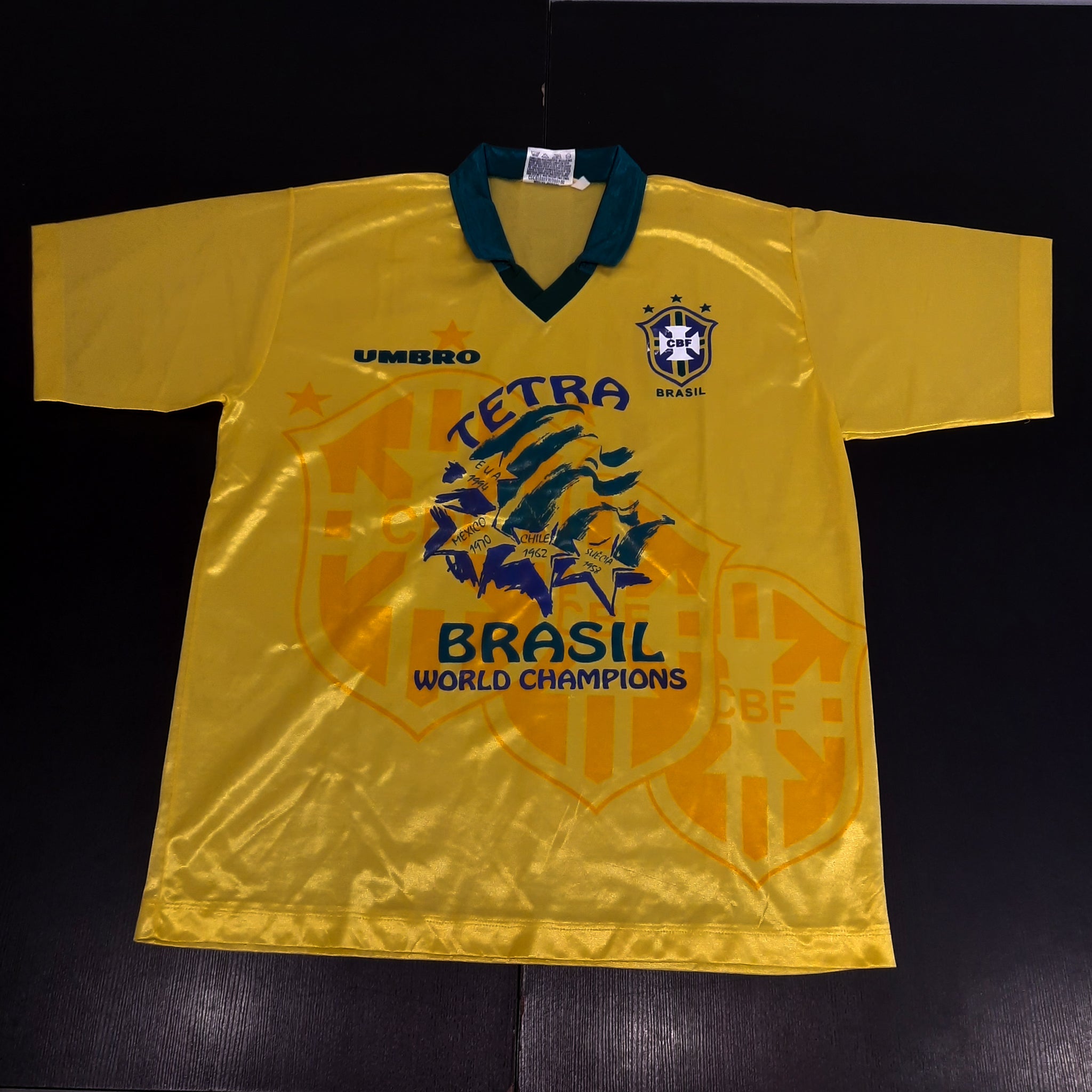 1994 Brazil Home Jersey - XL