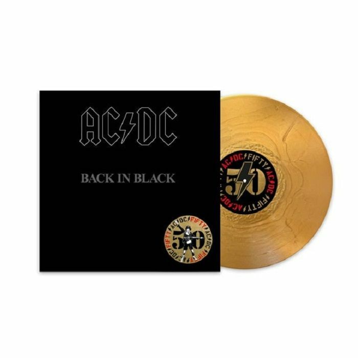 AC/DC – Back In Black (50th Anniversary Edition) (Gold) (Arrives in 21 days)
