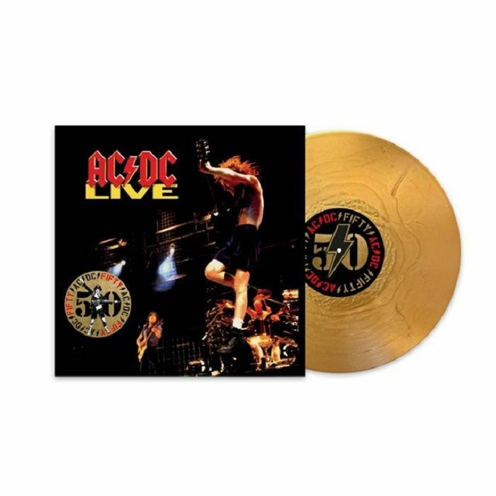 AC/DC – Live (50th Anniversary Edition)(Gold) (Arrives in 21 days )