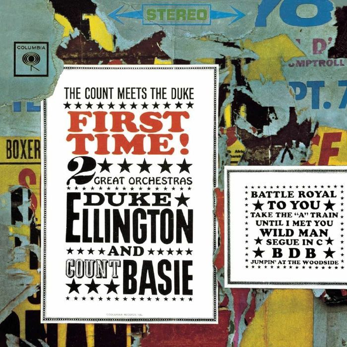 Duke Ellington - First Time! The Count Meets The Duke (Orange & White) (Releases on 10th May)