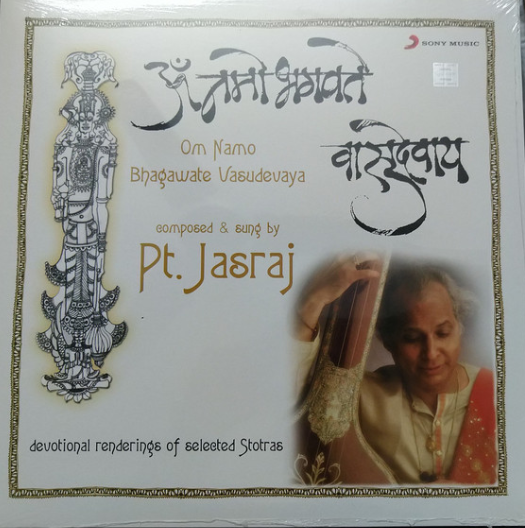 PT. JASRAJ – RECORD - OM NAMO BHAGVATE VASUDEVAY (Arrives in 4 days)