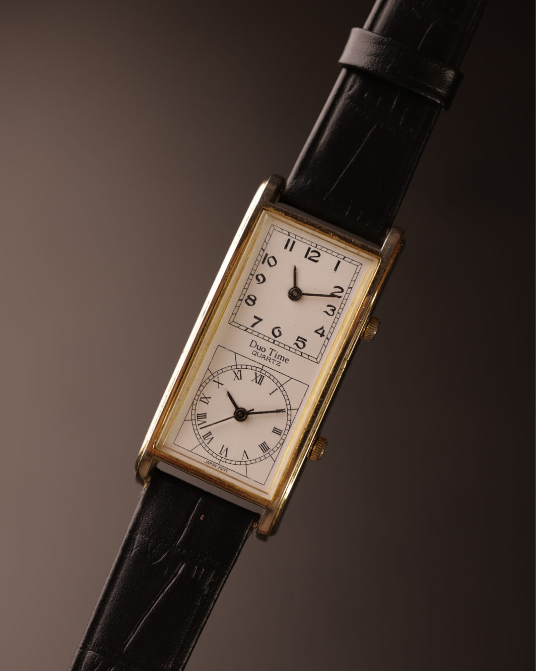 Buy Vintage Watch Dual Time Vintage Quartz Watch The Revolver