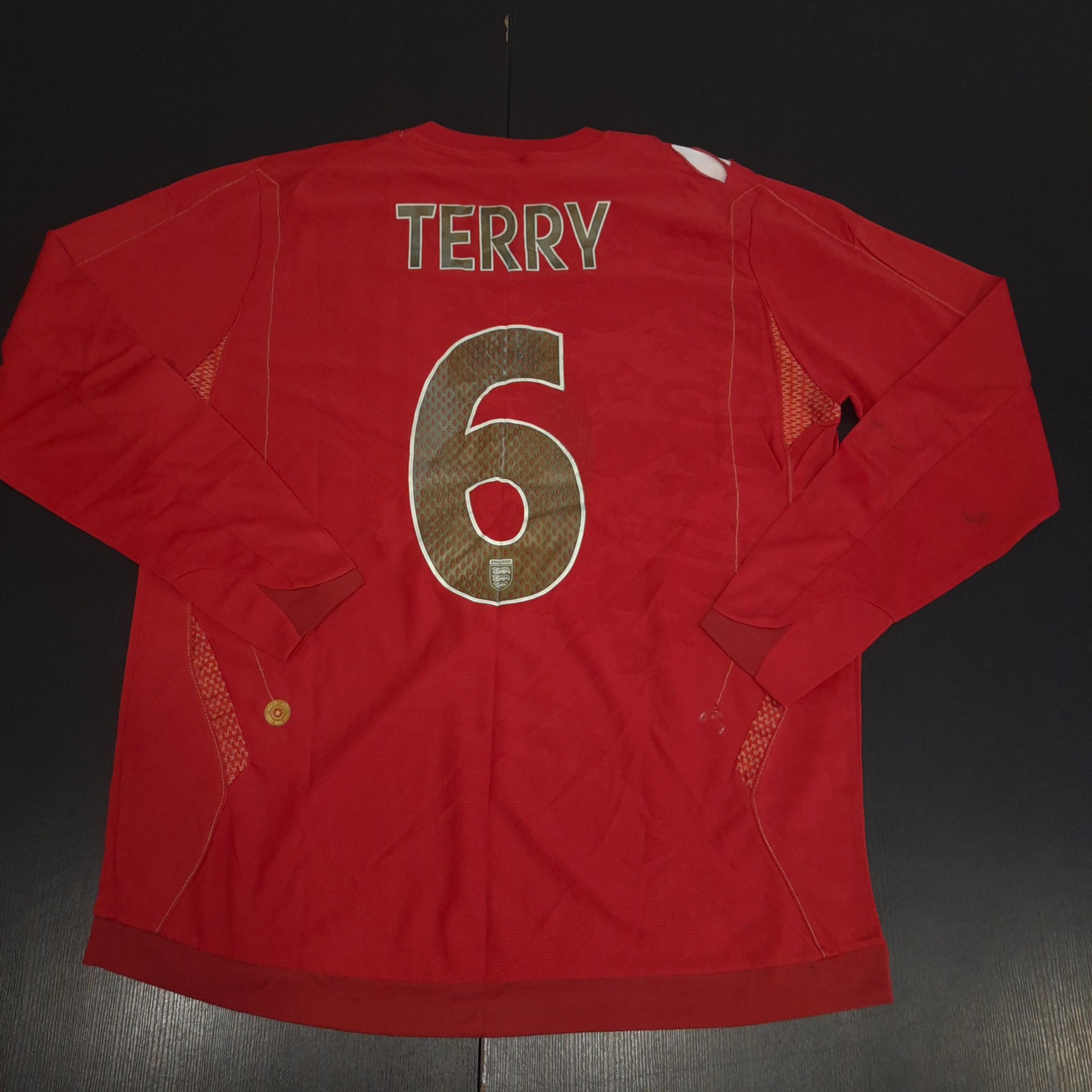 2006 England Terry Away Jersey - L