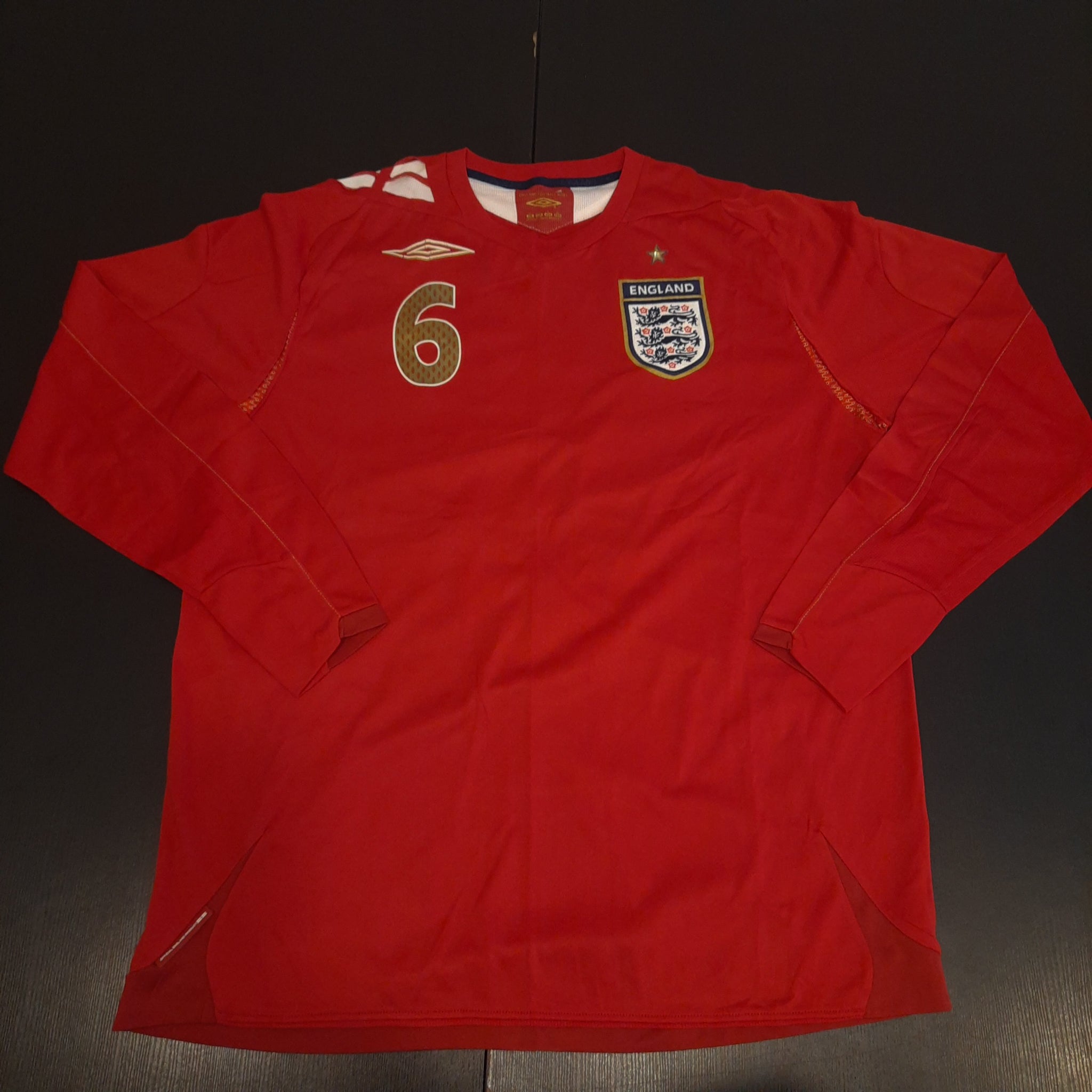 2006 England Terry Away Jersey - L