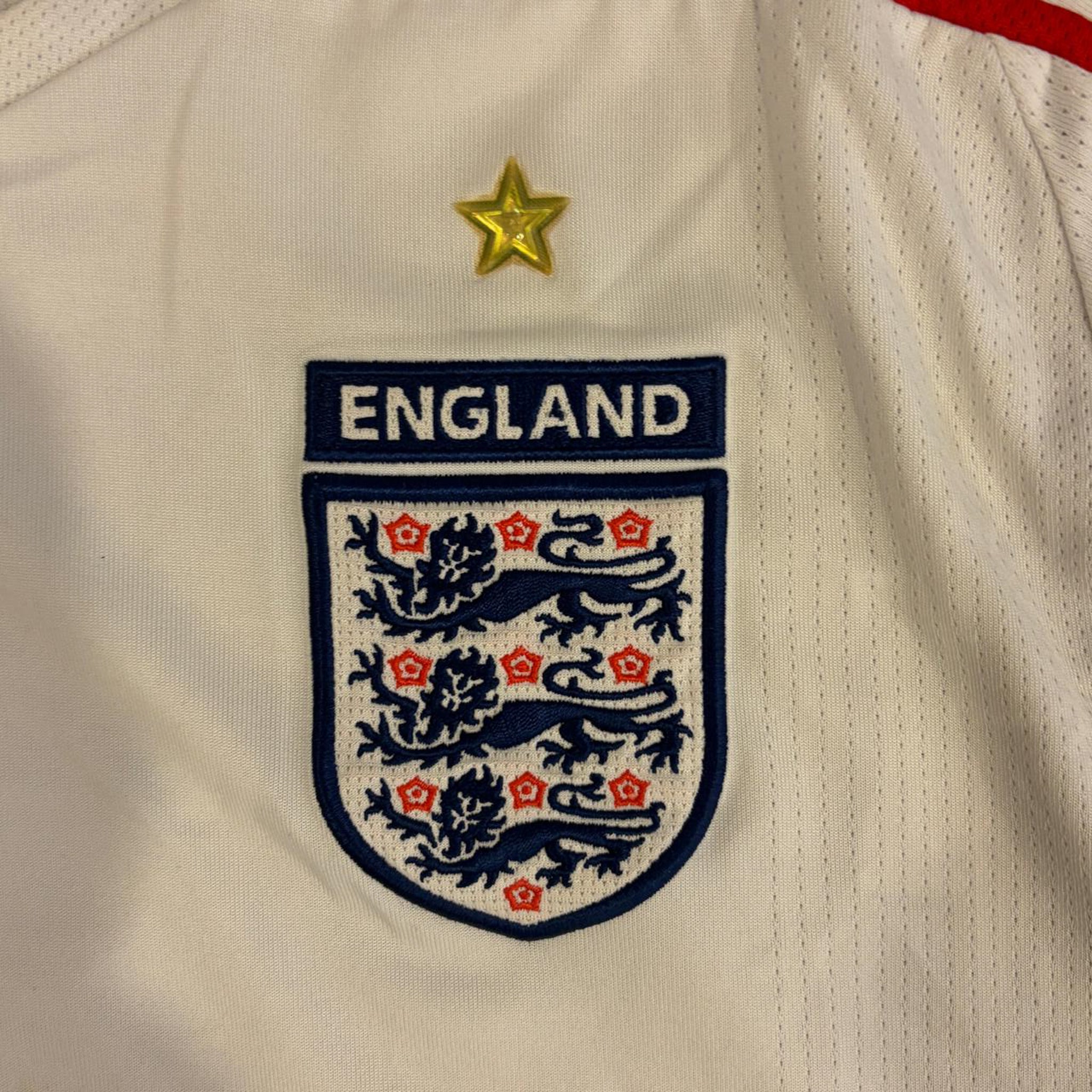 2006 England Home Jersey - L