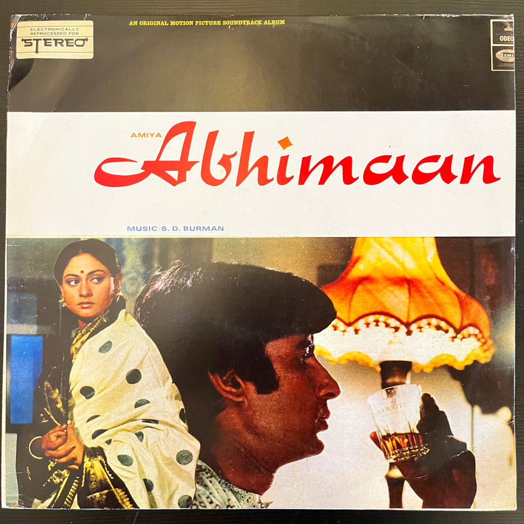 S. D. Burman – Abhimaan (Used Vinyl - VG) (Re-Printed Cover) NJ Marketplace