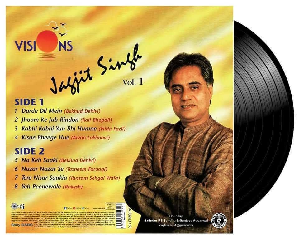Jagjit Singh – Visions Vol. 1 & 2 (Boxset) (Arrives in 7 Days)