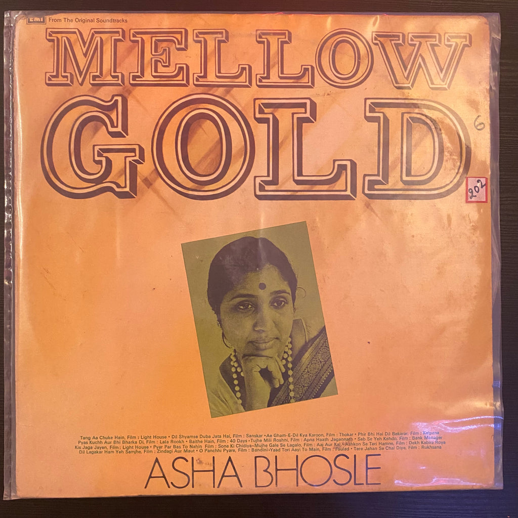 Asha Bhosle – Mellow Gold (Used Vinyl - G) PB Marketplace