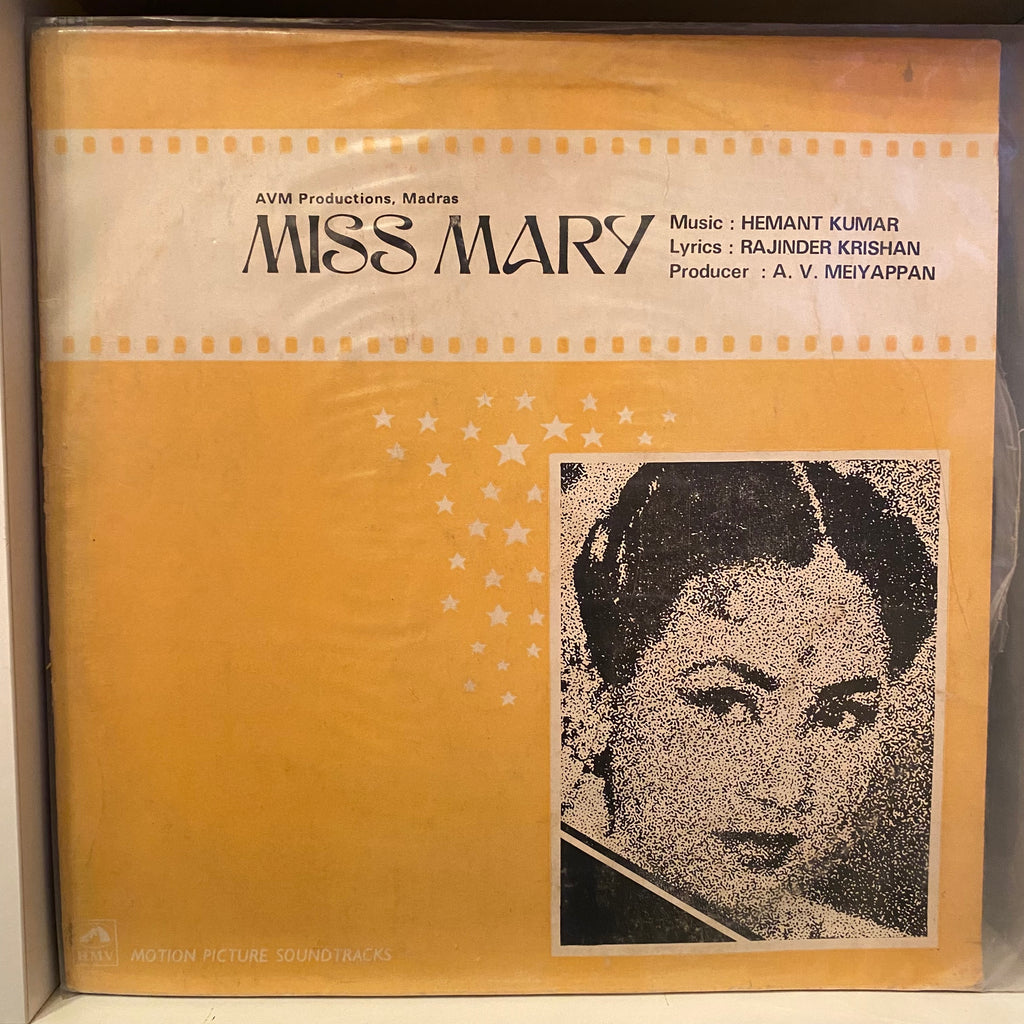 Hemant Kumar, Rajinder Krishan – Miss Mary (Cover Re-Printed) (Used Vinyl - VG+) PB Marketplace