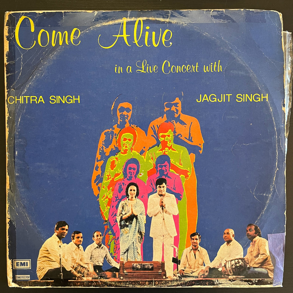 Chitra Singh & Jagjit Singh – Come Alive (In A Live Concert With Chitra Singh & Jagjit Singh) (Used Vinyl - VG) NJ Marketplace