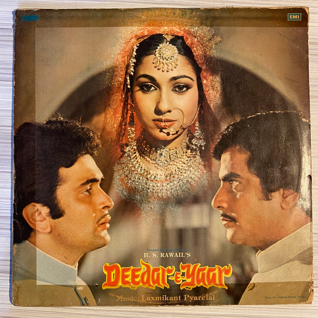 Laxmikant Pyarelal – Deedar-E-Yaar (Used Vinyl - VG) PB Marketplace